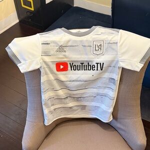 ADIDAS YouTube TV youth soccer jersey Size 7